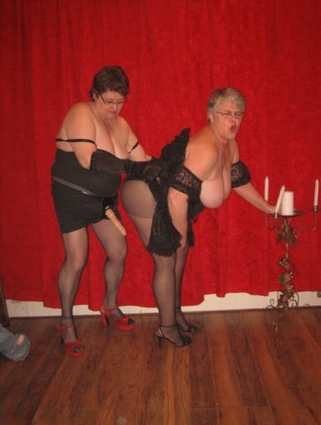 Sexy Granny In High Heels